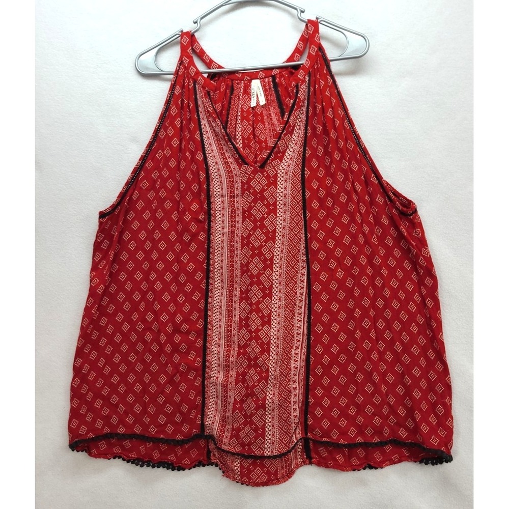 Live 4 Truth Bandana Tank Tunic Sz Lg Hippie Boho Festval